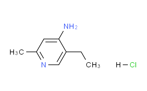 CAS No. 1195611-72-3, 5-Ethyl-2-methylpyridin-4-amine hydrochloride