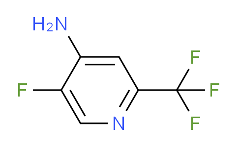 CAS No. 1260663-77-1, 5-Fluoro-2-(trifluoromethyl)pyridin-4-amine
