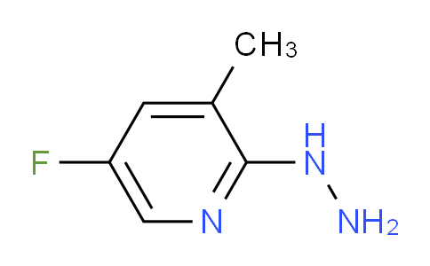 CAS No. 1314960-42-3, 5-Fluoro-2-hydrazinyl-3-methylpyridine