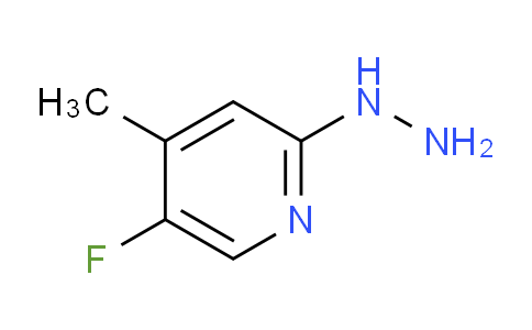 CAS No. 1388070-75-4, 5-Fluoro-2-hydrazinyl-4-methylpyridine