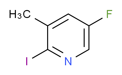 CAS No. 49767-17-1, 5-Fluoro-2-iodo-3-methylpyridine