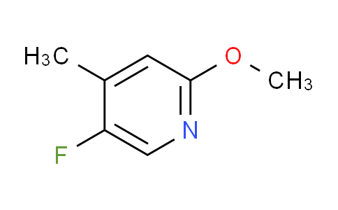 CAS No. 884495-11-8, 5-Fluoro-2-methoxy-4-methylpyridine