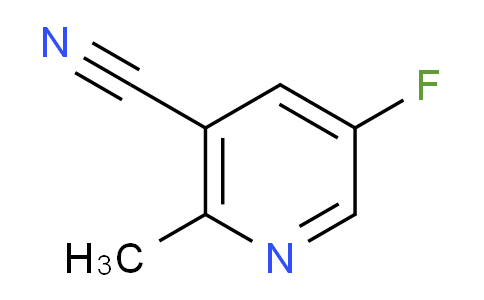 CAS No. 1256808-61-3, 5-Fluoro-2-methylnicotinonitrile