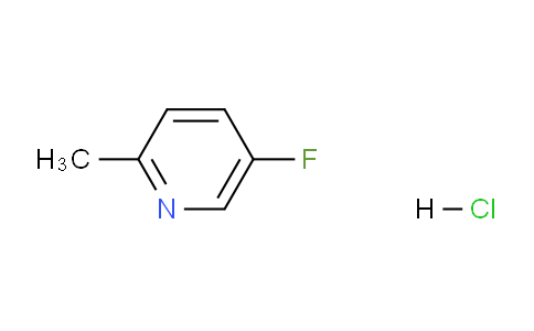 CAS No. 1263280-26-7, 5-Fluoro-2-methylpyridine hydrochloride