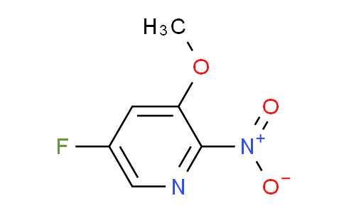 CAS No. 1211528-10-7, 5-Fluoro-3-methoxy-2-nitropyridine