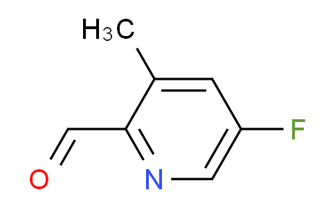 CAS No. 780801-57-2, 5-Fluoro-3-methylpicolinaldehyde