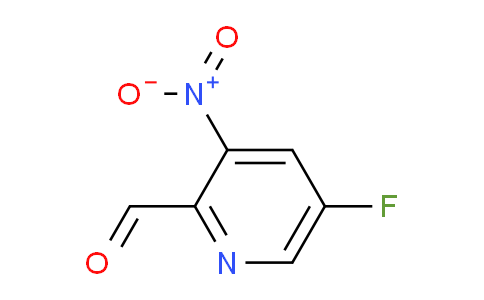 CAS No. 1289047-69-3, 5-Fluoro-3-nitropicolinaldehyde