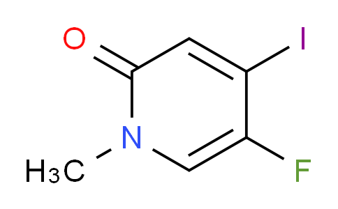 CAS No. 1823346-18-4, 5-Fluoro-4-iodo-1-methylpyridin-2(1H)-one