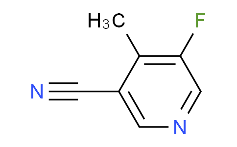 CAS No. 1428262-86-5, 5-Fluoro-4-methylnicotinonitrile