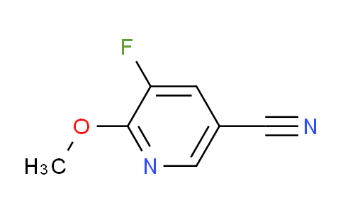 CAS No. 1256788-78-9, 5-Fluoro-6-methoxynicotinonitrile