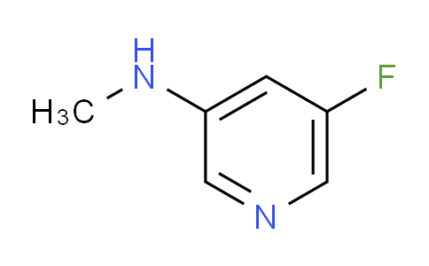 CAS No. 1610667-13-4, 5-Fluoro-N-methylpyridin-3-amine