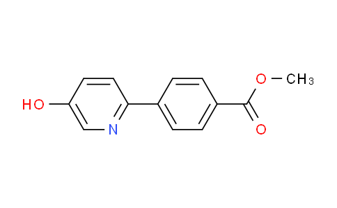 CAS No. 223127-59-1, 5-Hydroxy-2-(4-methoxycarbonylphenyl)pyridine