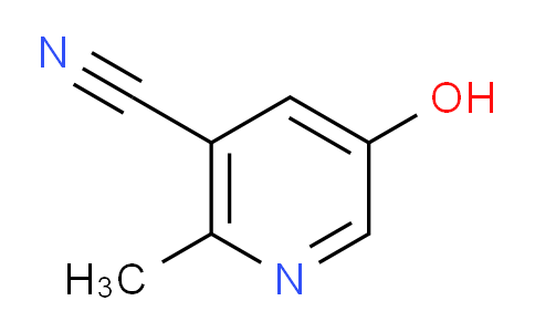 CAS No. 1346544-17-9, 5-Hydroxy-2-methylnicotinonitrile