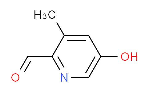 CAS No. 1256813-18-9, 5-Hydroxy-3-methylpicolinaldehyde