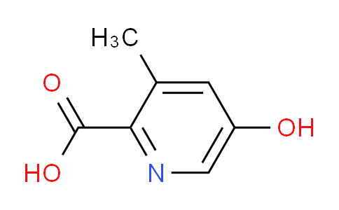 CAS No. 1211542-19-6, 5-Hydroxy-3-methylpicolinic acid