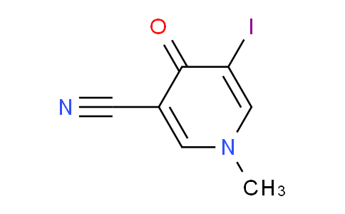 CAS No. 1707568-45-3, 5-Iodo-1-methyl-4-oxo-1,4-dihydropyridine-3-carbonitrile