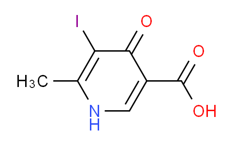 CAS No. 244638-94-6, 5-Iodo-6-methyl-4-oxo-1,4-dihydropyridine-3-carboxylic acid