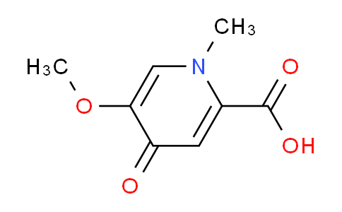 CAS No. 353460-76-1, 5-Methoxy-1-methyl-4-oxo-1,4-dihydropyridine-2-carboxylic acid