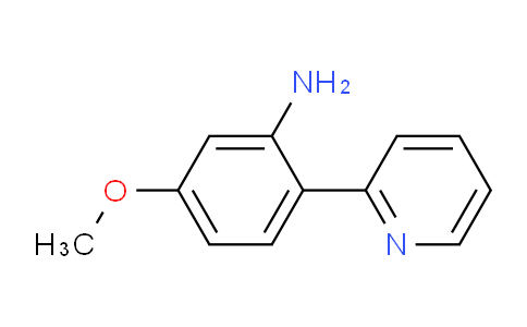 CAS No. 113623-78-2, 5-Methoxy-2-(pyridin-2-yl)aniline