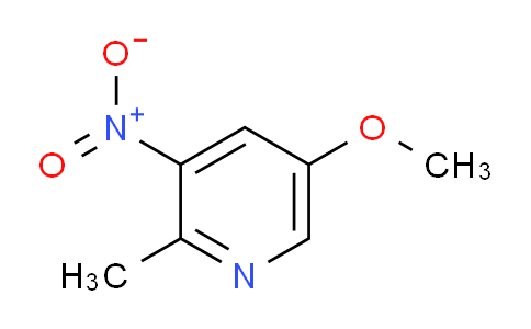 CAS No. 1211534-67-6, 5-Methoxy-2-methyl-3-nitropyridine