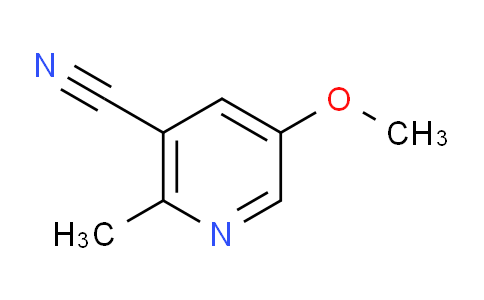 CAS No. 63820-76-8, 5-Methoxy-2-methylnicotinonitrile