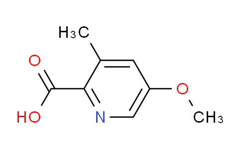 CAS No. 1256789-42-0, 5-Methoxy-3-methylpicolinic acid