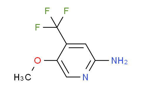 CAS No. 1807170-63-3, 5-Methoxy-4-(trifluoromethyl)pyridin-2-amine