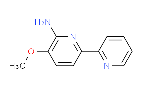CAS No. 1341037-42-0, 5-Methoxy-[2,2'-bipyridin]-6-amine