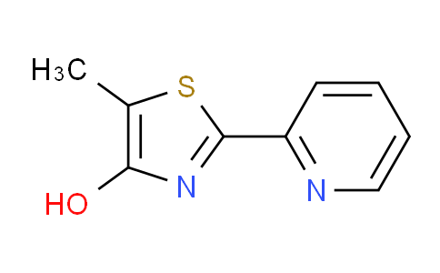 CAS No. 131786-47-5, 5-Methyl-2-(pyridin-2-yl)thiazol-4-ol