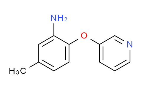 CAS No. 457099-14-8, 5-Methyl-2-(pyridin-3-yloxy)aniline