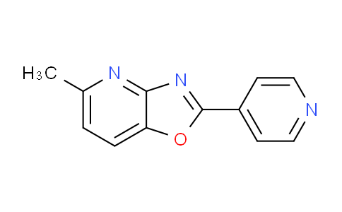 CAS No. 1282541-06-3, 5-Methyl-2-(pyridin-4-yl)oxazolo[4,5-b]pyridine
