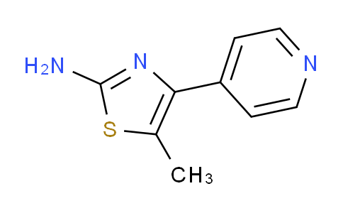 CAS No. 206555-50-2, 5-Methyl-4-(pyridin-4-yl)thiazol-2-amine
