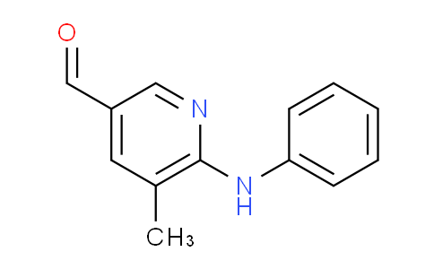 CAS No. 1355193-89-3, 5-Methyl-6-(phenylamino)nicotinaldehyde