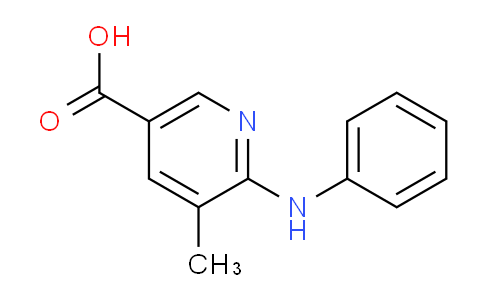 CAS No. 1355215-77-8, 5-Methyl-6-(phenylamino)nicotinic acid
