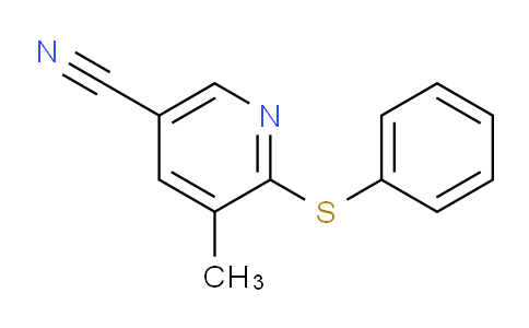 CAS No. 1355215-12-1, 5-Methyl-6-(phenylthio)nicotinonitrile