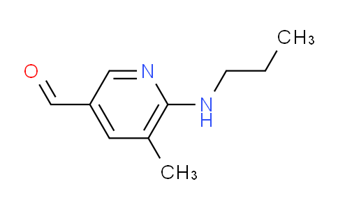 CAS No. 1355232-54-0, 5-Methyl-6-(propylamino)nicotinaldehyde