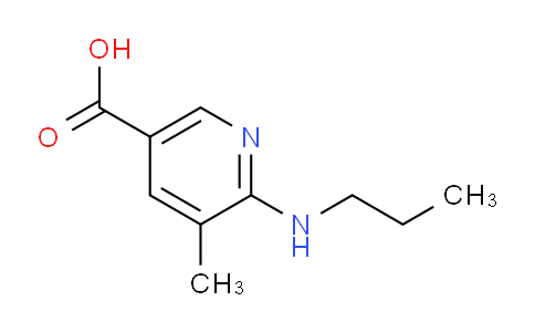 CAS No. 1355172-50-7, 5-Methyl-6-(propylamino)nicotinic acid