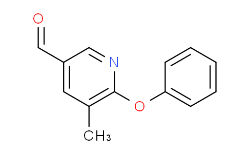 CAS No. 1355216-47-5, 5-Methyl-6-phenoxynicotinaldehyde