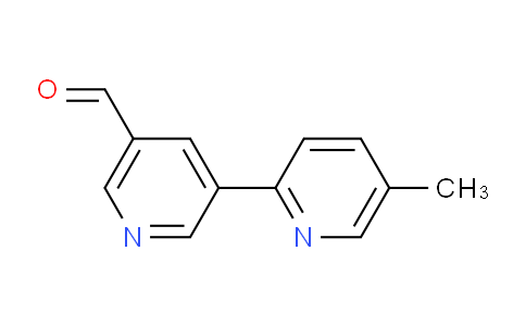 CAS No. 1346686-77-8, 5-Methyl-[2,3'-bipyridine]-5'-carbaldehyde