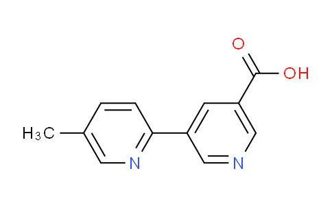 CAS No. 1346686-72-3, 5-Methyl-[2,3'-bipyridine]-5'-carboxylic acid