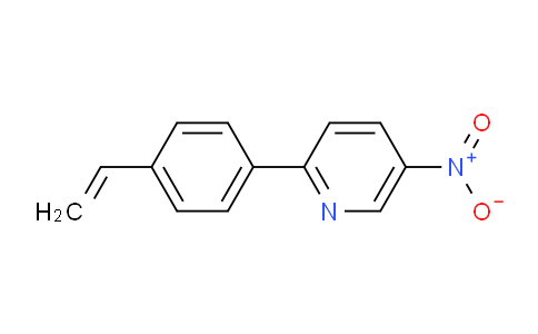 CAS No. 1422173-02-1, 5-Nitro-2-(4-vinylphenyl)pyridine