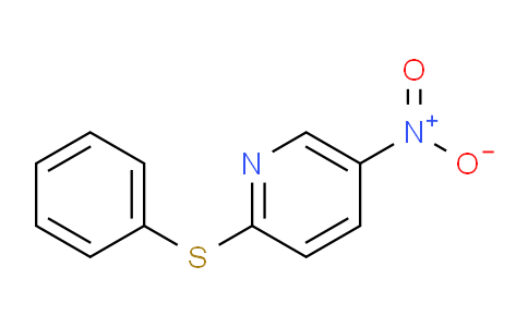 CAS No. 4262-10-6, 5-Nitro-2-(phenylthio)pyridine