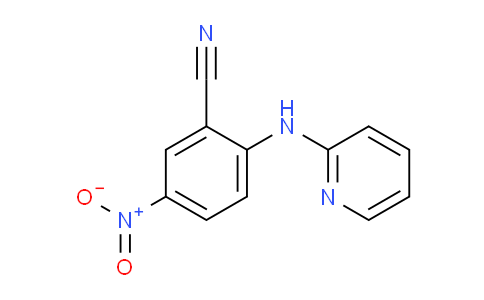 CAS No. 945367-17-9, 5-Nitro-2-(pyridin-2-ylamino)benzonitrile