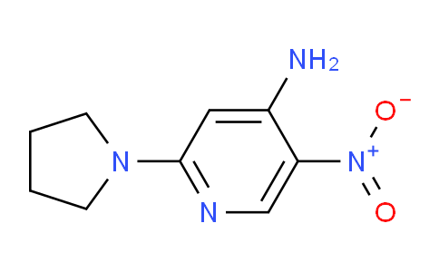 CAS No. 1399181-28-2, 5-Nitro-2-(pyrrolidin-1-yl)pyridin-4-amine