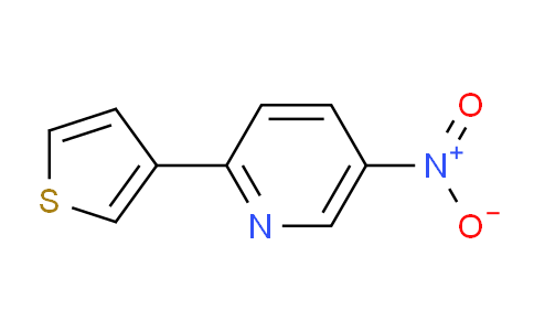 CAS No. 937602-39-6, 5-Nitro-2-(thiophen-3-yl)pyridine