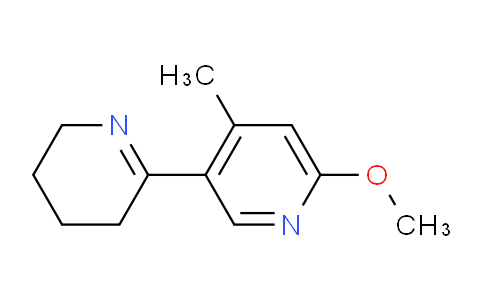 CAS No. 1352520-14-9, 6'-Methoxy-4'-methyl-3,4,5,6-tetrahydro-2,3'-bipyridine