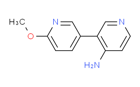 CAS No. 1269041-56-6, 6'-Methoxy-[3,3'-bipyridin]-4-amine