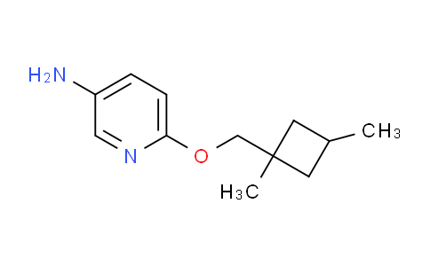 CAS No. 1427010-16-9, 6-((1,3-Dimethylcyclobutyl)methoxy)pyridin-3-amine