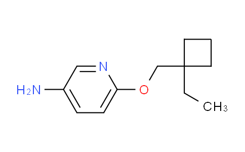 CAS No. 1427022-45-4, 6-((1-Ethylcyclobutyl)methoxy)pyridin-3-amine