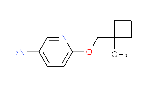 CAS No. 1427023-37-7, 6-((1-Methylcyclobutyl)methoxy)pyridin-3-amine